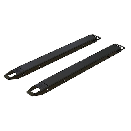 Vestil Fork Extension, Black, 54 L x 4" W, PR FE-4-54-BK